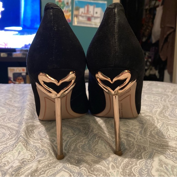 🦩Sophia Webster Coco Flamingo Suede Pumps🦩 - Picture 4 of 11